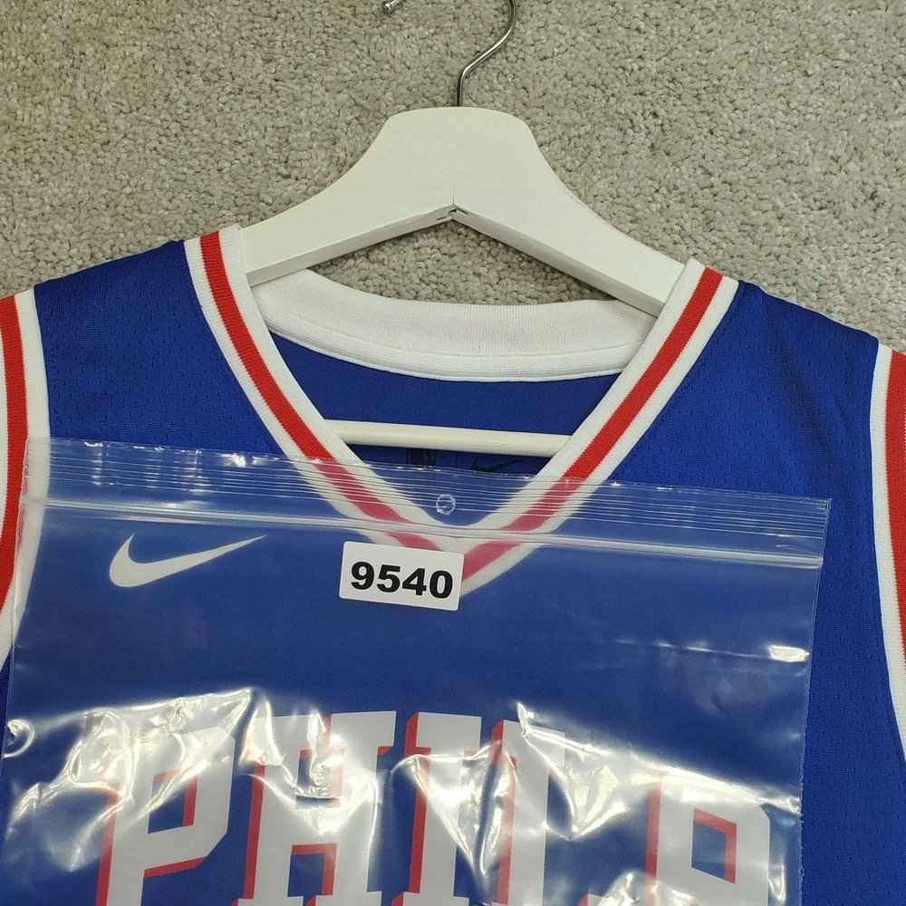 Nike NBA Philadelphia‎ 76ers Tobias Harris Basketball Jersey Blue Boys Large